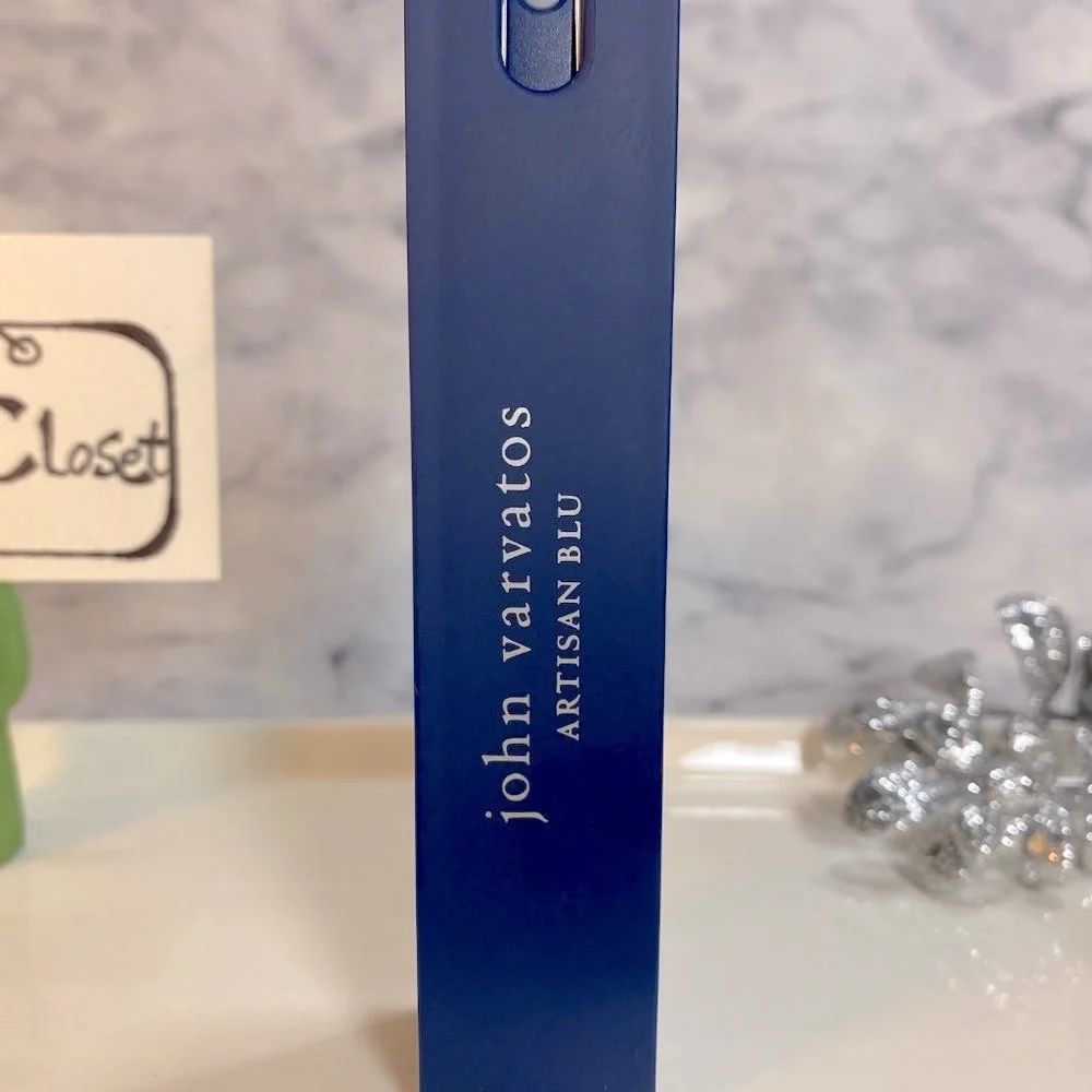 John Varvatos Artisan Blue EDT,Citrus Spicy Woody Mandarin-Travel 15ml,0.5oz-NEW